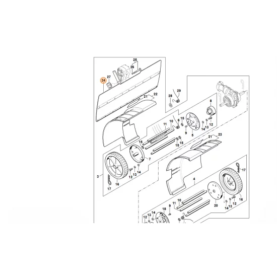 STIHL  Osłona 4601 710 8101